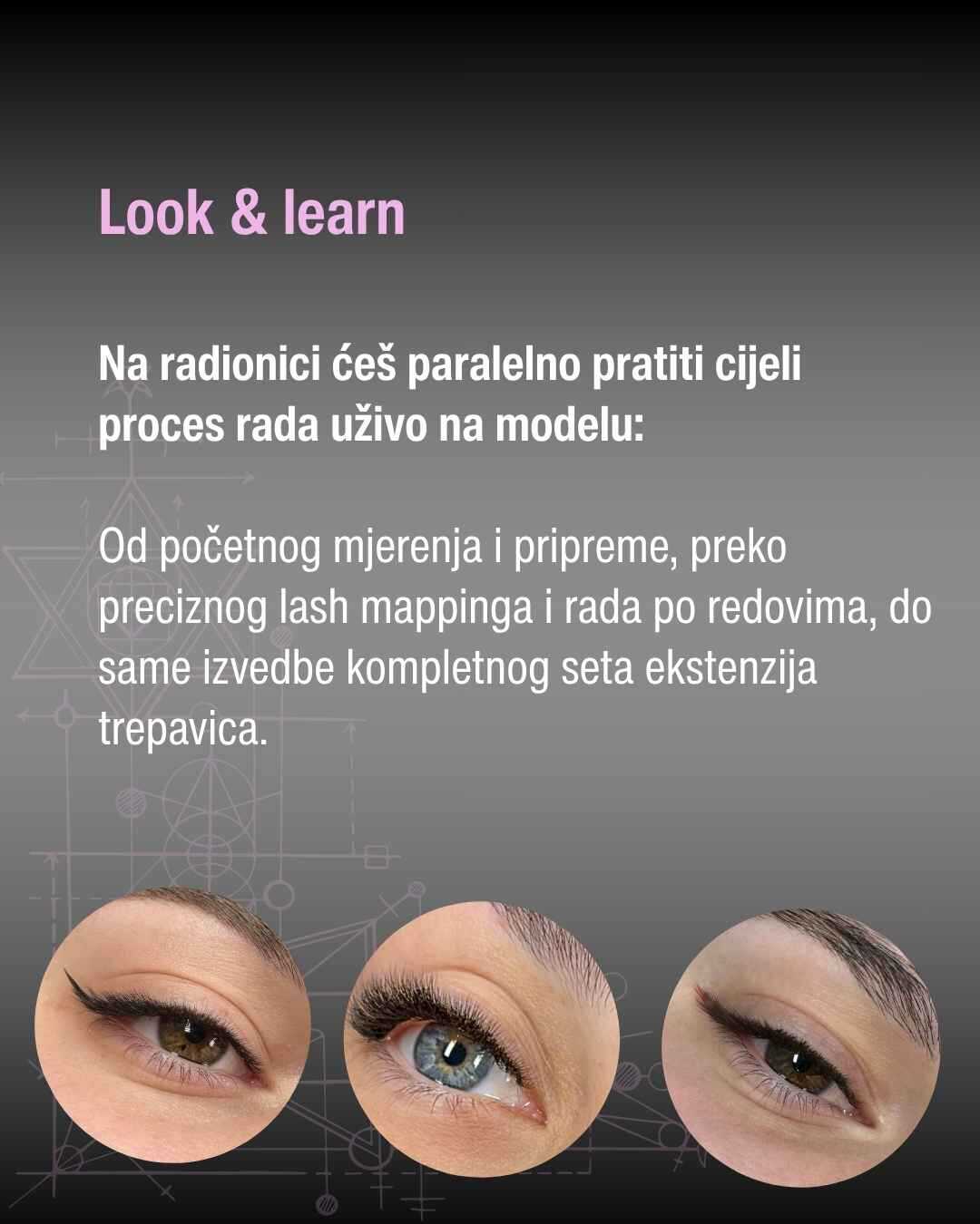 Radionica "Umijeće stiliziranja ekstenzija trepavica" - 29.11.2025. - Slika 3