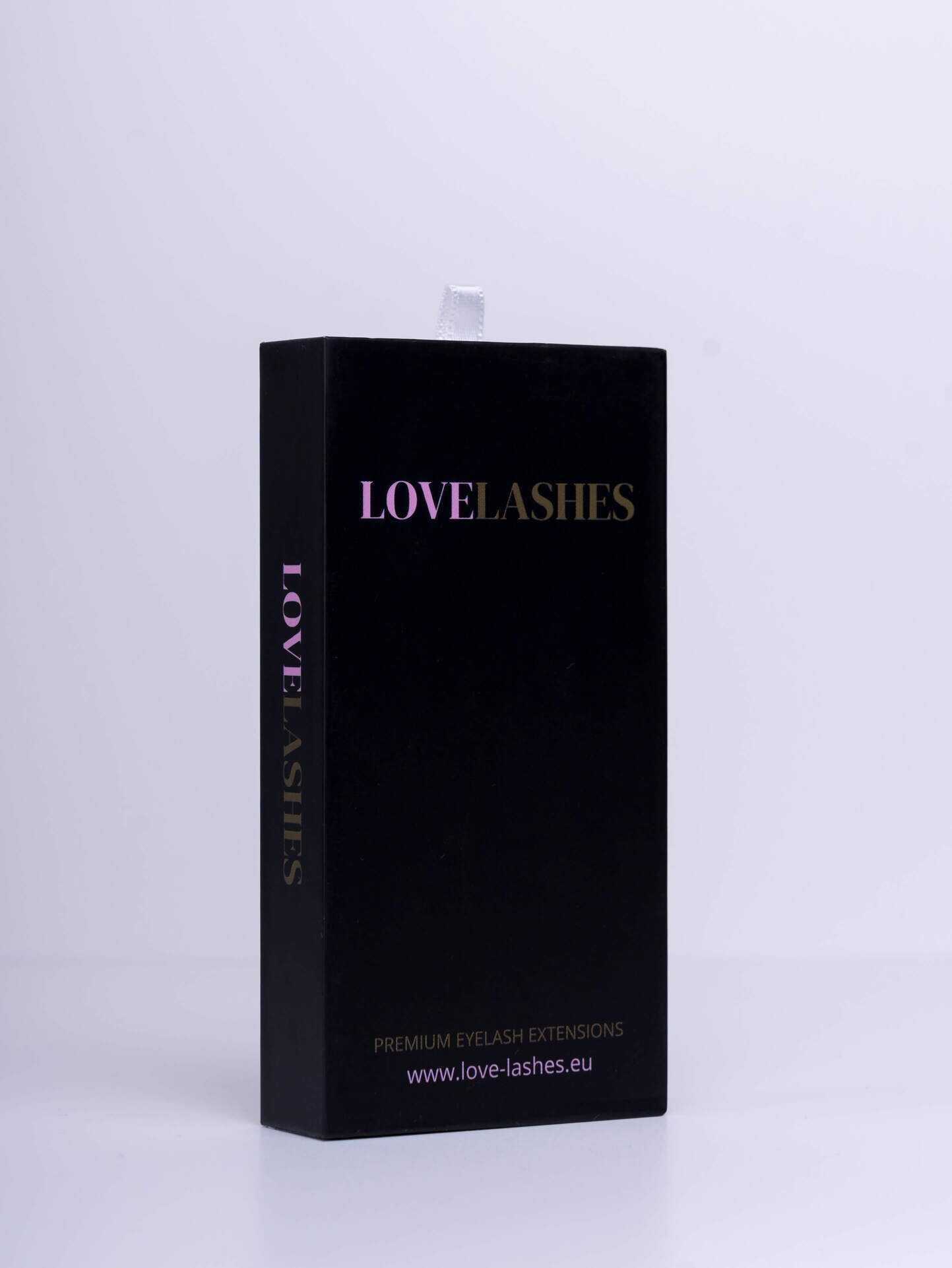 Ekstenzije trepavica boje tamne čokolade 0.07 – MIX malih dužina (6-9) - Slika 2